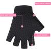 imageAccmor Kids Sport Gloves Kids Half Finger Gloves for Boys Girls Cycling Camping Fishing Outdoor Sportspink