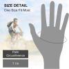 imageAccmor Leather Punk Gloves Fingerless Gloves for Women Driving Cycling Sports Cosplay Performance Half Finger Gloves for Women Teens Kids
