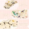 imageAccmor Long Sleeve Baby Bib Full Sleeve Bib Baby Toddler Waterproof Sleeved Bibs Smock Machine WashableBeige Dinosaur