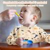imageAccmor Long Sleeve Baby Bib Full Sleeve Bib Baby Toddler Waterproof Sleeved Bibs Smock Machine WashableBeige Dinosaur