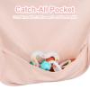 imageAccmor Long Sleeve Baby Bib Full Sleeve Bib Baby Toddler Waterproof Sleeved Bibs Smock Machine WashablePink
