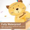 imageAccmor Long Sleeve Baby Bibs Waterproof Sleeved Bibs Smock for Toddler Baby Girls Boys Eating Feeding5pcsbearDinosaur Whale Lion Flamingo