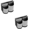 imageAccmor Luggage Drink Holder Universal Luggage Travel Cup Holder Free Hands Suitcase Drinks Beverage Holder Luggage Cup Caddy Gifts for Travelers Flight Attendants