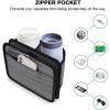 imageAccmor Luggage Travel Cup Holder Universal Suitcase Drinks Beverage Holder Free Hands Suitcase Cup Caddy Gifts for Travelers Flight Attendants
