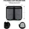 imageAccmor Luggage Travel Cup Holder Universal Suitcase Drinks Beverage Holder Free Hands Suitcase Cup Caddy Gifts for Travelers Flight Attendants