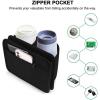 imageAccmor Luggage Travel Cup HolderUniversal Suitcase Cup Holder Free Hands Suitcase Drinks Beverage Holder Luggage Cup Caddy Gifts for Travelers Flight Attendants