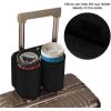 imageAccmor Luggage Travel Cup HolderUniversal Suitcase Cup Holder Free Hands Suitcase Drinks Beverage Holder Luggage Cup Caddy Gifts for Travelers Flight Attendants