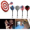 imageAccmor Magnetic Darts 12pcs Replacement Safety Plastic Darts for DartboardBlack Blue RedGeometry