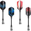imageAccmor Magnetic Darts 12pcs Replacement Safety Plastic Darts for DartboardRed Black BlueModern
