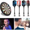 imageAccmor Magnetic Darts 12pcs Replacement Safety Plastic Darts for DartboardRed Black BlueModern