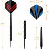 imageAccmor Metal Tip Darts Steel Tip Darts Professional Metal Darts Darts Metal Tip Set Metal Darts for Dartboard Classic LegendBlack