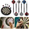 imageAccmor Metal Tip Darts Steel Tip Darts Professional Metal Darts Darts Metal Tip Set Metal Darts for Dartboard Classic LegendBlack