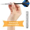 imageAccmor Metal Tip Darts Steel Tip Darts Professional Metal Darts Darts Metal Tip Set Metal Darts for Dartboard Classic LegendSilver