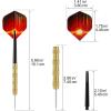 imageAccmor Metal Tip Darts Steel Tip Darts Professional Metal Darts Darts Metal Tip Set Metal Darts for Dartboard ColorfulGold