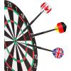 imageAccmor Metal Tip Darts Steel Tip Darts Professional Metal Darts Darts Metal Tip Set Metal Darts for Dartboard FlagsBlack