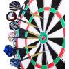 imageAccmor Metal Tip Darts Steel Tip Darts Professional Metal Darts Darts Metal Tip Set Metal Darts for Dartboard Laser ColorfulGold