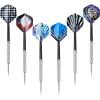 imageAccmor Metal Tip Darts Steel Tip Darts Professional Metal Darts Darts Metal Tip Set Metal Darts for Dartboard Laser ColorfulSilver