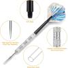 imageAccmor Metal Tip Darts Steel Tip Darts Professional Metal Darts Darts Metal Tip Set Metal Darts for Dartboard Laser ColorfulSilver