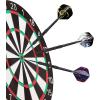 imageAccmor Metal Tip Darts Steel Tip Darts Professional Metal Darts Darts Metal Tip Set Metal Darts for Dartboard SymbolsBlack