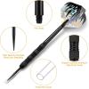 imageAccmor Metal Tip Darts Steel Tip Darts Professional Metal Darts Darts Metal Tip Set Metal Darts for Dartboard SymbolsBlack