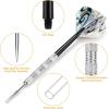 imageAccmor Metal Tip Darts Steel Tip Darts Professional Metal Darts Darts Metal Tip Set Metal Darts for Dartboard SymbolsSilver
