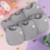 imageAccmor Muslin Baby Drool Bibs 6 Pack Baby Bandana Drool Bibs Soft Cotton Baby Bandana Bibs for Teething DroolingStyle Agrey