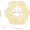 imageAccmor Muslin Baby Drool Bibs 6 Pack Baby Bandana Drool Bibs Soft Cotton Baby Bandana Bibs for Teething DroolingStyle Cmulticolor6pc