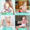 imageAccmor Muslin Baby Drool Bibs 6 Pack Baby Bandana Drool Bibs Soft Cotton Baby Bandana Bibs for Teething DroolingStyle Dmulticolor