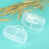imageAccmor Pacifier Case Pacifier Container Can Storage 2 Pacifiers Baby Pacifier Holder Case for Travel BPA FreeTransparentTransparent1pc