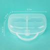 imageAccmor Pacifier Case Pacifier Container Can Storage 2 Pacifiers Baby Pacifier Holder Case for Travel BPA FreeTransparentTransparent2pc
