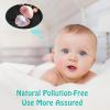 imageAccmor Pacifier Case Pacifier Holder Case Pacifier Container for Travel BPA Free Transparent 2 PackPink