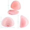 imageAccmor Pacifier Case Pacifier Holder Case Pacifier Container for Travel BPA Free Transparent 2 PackPink