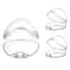 imageAccmor Pacifier Case Pacifier Holder Case Pacifier Container for Travel BPA Free Transparent 2 PackTransparent