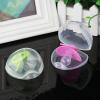 imageAccmor Pacifier Case Pacifier Holder Case Pacifier Container for Travel BPA Free Transparent 2 PackTransparent