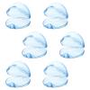 imageAccmor Pacifier Case Pacifier Holder Case Pacifier Container for Travel BPA Free Transparent 2 PackTransparent Blue