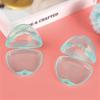 imageAccmor Pacifier Case Pacifier Holder Case Pacifier Container for Travel BPA Free Transparent 2 PackTransparent Green
