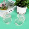imageAccmor Pacifier Case Pacifier Holder Case Pacifier Container for Travel BPA Free Transparent 2 PackTransparent Pink