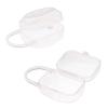 imageAccmor Pacifier Case Pacifier Holder Case with Handle BPA Free Universal Pacifier Container Box for Travel Transparent 2 Pack2pc