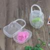 imageAccmor Pacifier Case Pacifier Holder Case with Handle BPA Free Universal Pacifier Container Box for Travel Transparent 2 Pack3pc