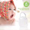 imageAccmor Pacifier Case Pacifier Holder Case with Handle BPA Free Universal Pacifier Container Box for Travel Transparent 2 Pack3pc