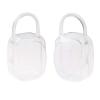 imageAccmor Pacifier Case Pacifier Holder Case with Handle BPA Free Universal Pacifier Container Box for Travel Transparent 2 Pack3pc