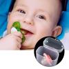 imageAccmor Pacifier Container  2 Pacifier Holder Case for Travel BPA Free TransparentTransparent