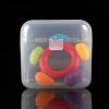 imageAccmor Pacifier Container  2 Pacifier Holder Case for Travel BPA Free TransparentTransparent