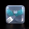imageAccmor Pacifier Container  2 Pacifier Holder Case for Travel BPA Free TransparentTransparent