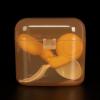 imageAccmor Pacifier Container  2 Pacifier Holder Case for Travel BPA Free TransparentTransparent Brown
