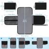imageAccmor Portable Diaper Changing Pad Waterproof Baby Changing Mat Baby Diaper Changing Pad for Travel BlackBlackStyle A