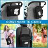 imageAccmor Portable Diaper Changing Pad Waterproof Baby Changing Mat Baby Diaper Changing Pad for Travel BlackBlackStyle B