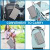 imageAccmor Portable Diaper Changing Pad Waterproof Baby Changing Mat Baby Diaper Changing Pad for Travel BlackGreyStyle A