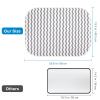 imageAccmor Portable Diaper Changing Pad Waterproof Baby Changing Mat Foldable Portable Travel Changing Pads for Baby BlackStripeLare 27x 20