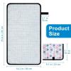 imageAccmor Portable Diaper Changing Pad Waterproof Baby Changing Mat Foldable Portable Travel Changing Pads for Baby BlackTriangle